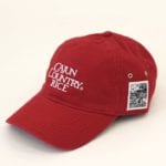 Red Cajun Country Rice Hat front